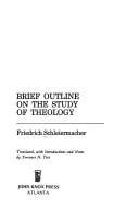 Brief outline of the study of theology