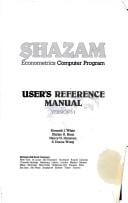 SHAZAM econometrics computer program