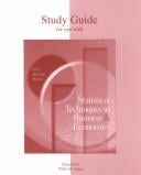 Study guide to accompany Statistical techniques in business and economics
