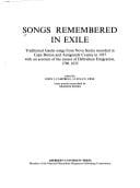 Songs remembered in exile