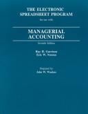 The Electronic Spreadsheet Program for Use With Managerial Accounting