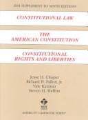 Constitutional Law the American Constitution