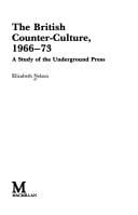 The British counter-culture, 1966-73