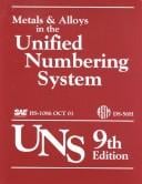 Metals & alloys in the unified numbering system