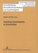 Teaching sustainability at universities