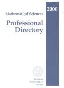 Mathematical Sciences Professional Directory, 2000 (Mathematical Sciences Professional Directory)