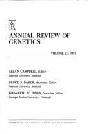 Annual review of genetics