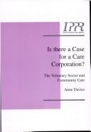 Is there a case for a care corporation?