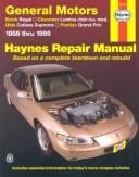 General Motors Automotive Repair Manual 1988 Thru 1999