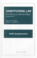 1998 Supplement to Constitutional Law, Civil Liberty and Individual Rights