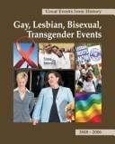 Gay, lesbian, bisexual transgender events, 1848-2006