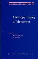 The copy theory of movement