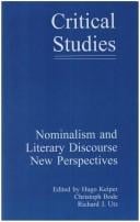 Nominalism and literary discourse