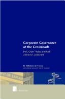 Corporate governance at the crossroads