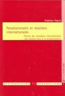 Paradiplomatie Et Relations Internationales