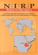 Psychological modernity and attitudes to social change in Ethiopian young adults