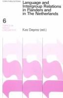 Language and Intergroup Relations in Flanders and in the Netherlands (Topics in Sociolinguistics, 6)