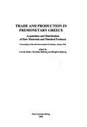 Trade and production in premonetary Greece