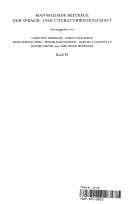 Erlesene Selbst in Der Autobiographischen Schrift