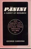 Panini (A Survey of Research)