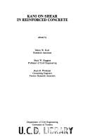 Kani on shear in reinforced concrete