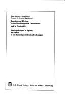 Parteien und Kirchen in der Bundesrepublik Deutschland und in Frankreich = Partis politiques et eglises en France et en Rèpublique fédérale d'Allemagne