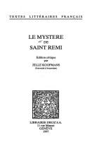 Le Mystere de Saint Remi