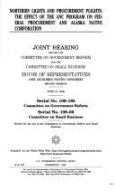 Northern lights and procurement plights