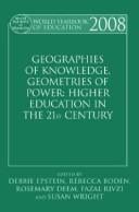 Geographies of knowledge, geometries of power