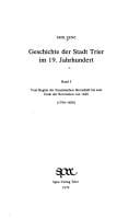 Geschichte der Stadt Trier im 19. Jahrhundert
