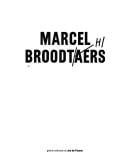 Marcel Broodthaers