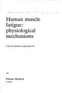 Human muscle fatigue
