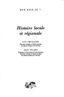 Histoire locale et régionale