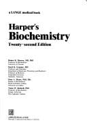Harper's biochemistry
