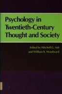 Psychology in twentieth-century thought and society