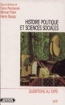 Histoire politique et sciences sociales