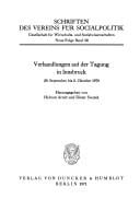 Grundfragen der Infrastrukturplanung für wachsende Wirtschaften