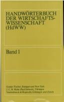 Handwörterbuch der Wirtschaftswissenschaft (HdWW)