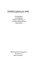 Hebbel-Jahrbuch