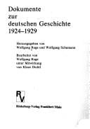 Dokumente zur deutschen Geschichte 1924-1929