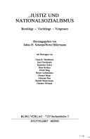 Justiz und Nationalsozialismus