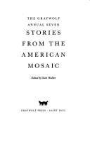 Graywolf Annual Seven