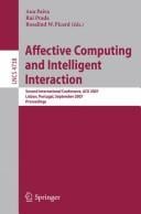 Affective computing and intelligent interaction