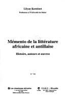 Mémento de la littérature africaine et antillaise