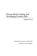 Private bank lending and developing-country debt