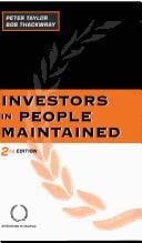 Investors in people maintained