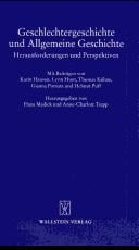 Geschlechtergeschichte und Allgemeine Geschichte