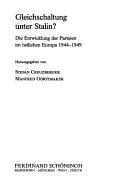 Gleichschaltung unter Stalin?