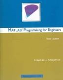 MATLAB programming for engineers