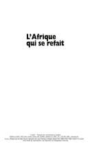 L'Afrique qui se refait